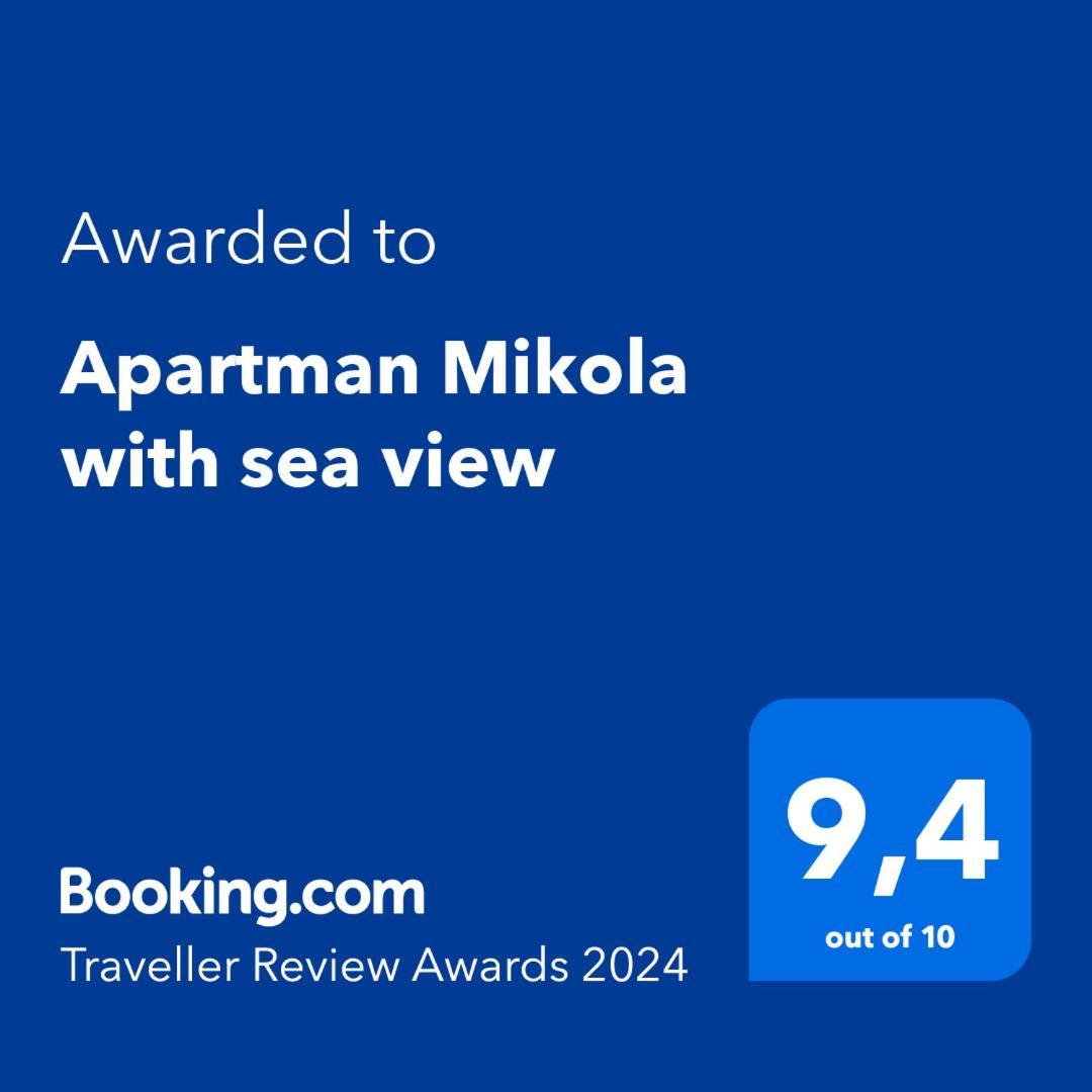 Apartman Mikola With Sea View Trogir Zewnętrze zdjęcie