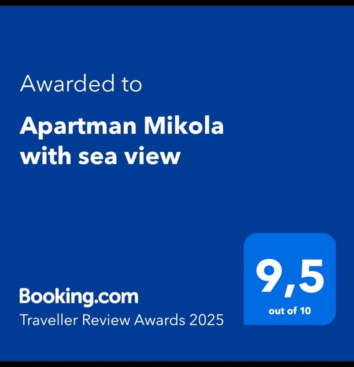 Apartman Mikola With Sea View Trogir Zewnętrze zdjęcie